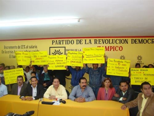 Magdalena Peraza cómplice de Oscar Pérez, y además fomenta el nepotismo: PRD